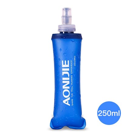 AONIJIE SD09 SD10 250 ml 500 ml mjuk kolv Fällbar hopfällbar vattenflaska TPU fri för löpning Hydration Pack Midjeväska Väst