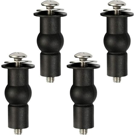 Universal Toalettsete Feste Feste Hengsler Gummi Pegg Toalettlokk Toalettsete Faste Skruer Toalettsete Hengsler Mutter Bolter Lokk Reparasjonsdeler 