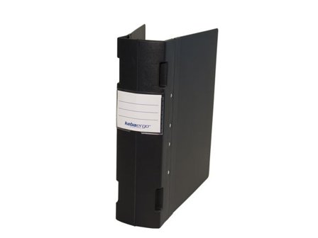 KEBA Gaffelpärm ergo A4 80mm Svart/Svart - Lyreco - Kontorsmaterial - Pärmar och register - Gaffelpärmar i plast