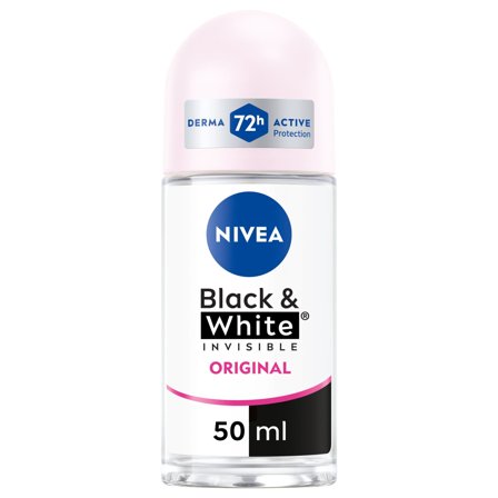 Nivea Black & White Invisible Original Roll-on Deodorante Donna