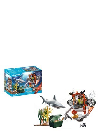 PLAYMOBIL Treasure Hunt With Submarine - Multi/patterned - ONE SIZE