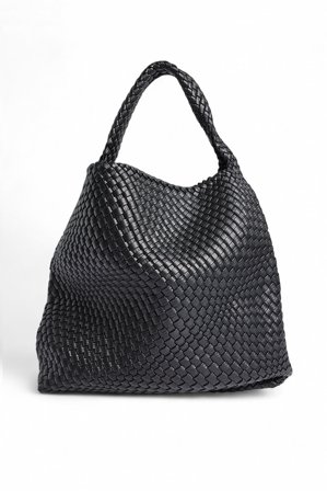 NA-KD - Myk vevd tote - Vesker - Svart - One Size