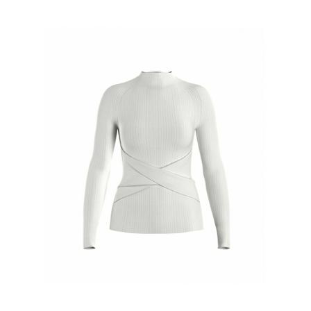 Hugo Boss, Pull Shadetta Wit, Dames, Maat:S,Viscose