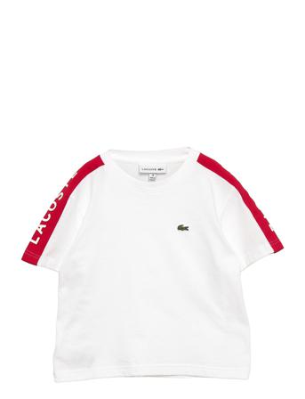 Tee-Shirt&Turtle T-shirts Short-sleeved Hvit Lacoste