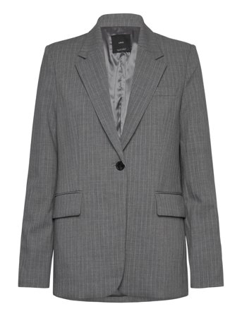 Mango | Pinstripe Suit Jacket | XS