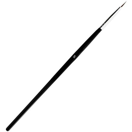 Dekorationspensel - Storlek #00 - Svart