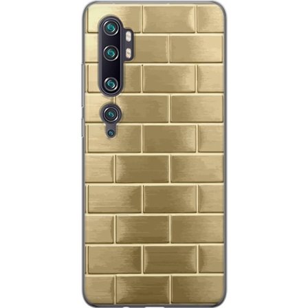 Mobilskal till Xiaomi Mi Note 10 Pro med Gyllene Murstenar