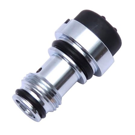 Scuba Diving Adapter Uppblåsningsventil kärna Ersättningar för BCD Power Inflators K-formad ventil Krompläterade mässingskärnor