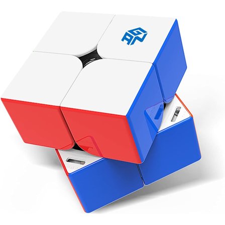 GAN 251 M Leap, 2x2 Magneettiset Nopeuskuutiot Tarraton 251 Mini C