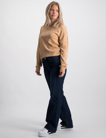 Scotch & Soda Relaxed-fit polo pullover Beige Genser Jente - Kids Brand Store