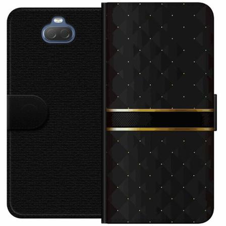 Sony Xperia 10 Plånboksfodral Golden Stripes