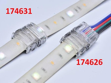 SYNERGY LED FLEX Strip zub. Easy Connect Strip to strip Joint 12mm RGB-W IP65/54