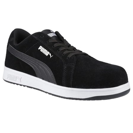 Puma Safety Unisex Vuxen Iconic Low Skyddsskor 3 UK Svart