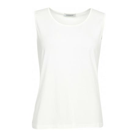 Elton Shirtmaker Top Toppe & T-Shirts Sh6002.0387 103 Off White Hvid, Dame, Størrelse: 2XL