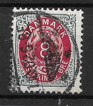 Danmark 1902 - AFA 25C - Stemplet