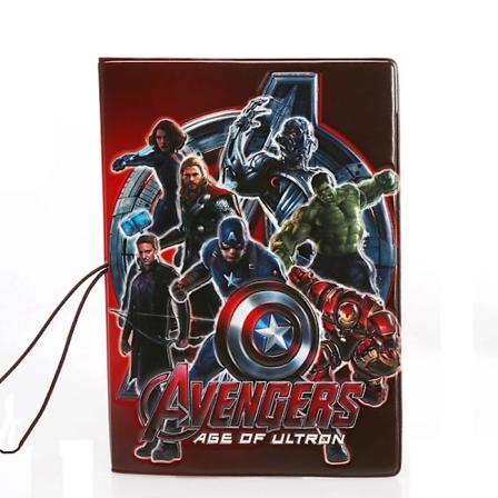 Disney Tegnefilm PU Pascover Frozen Elsa Mickey Winnie Tegnefilm Print Piger Drenge ID Kort Holder Rejsebillet Pas Etui Disney 01