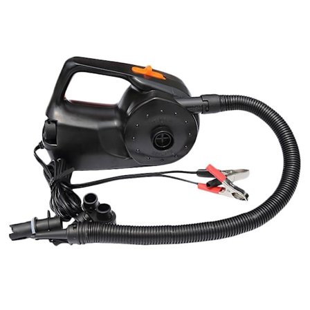 12v 100w uppladdningsbar bilpump Elektrisk uppblåsbar luftpump för kajakbåt simbassäng Luftkuddar Ball Auto Portable Blower