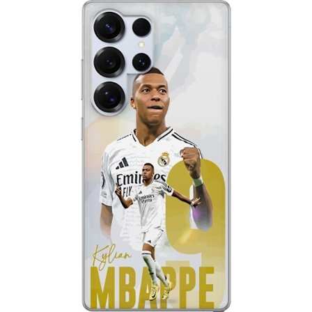 Kompatibel Mobilcover til Samsung Galaxy S25 Ultra Kylian Mbappé Real Madrid Frankrig La Ligas topscorer med eksplosiv hastighed og ekstrem målfarligh