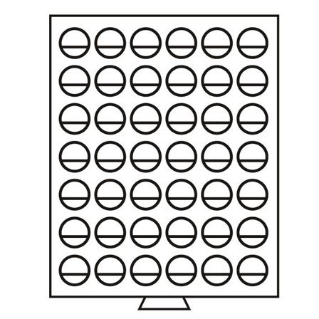 SMART - Møntboks - 42 inddelinger op til 26 mm