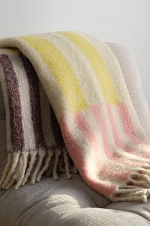 Jotex - Wolldecke 130x170 Cm Multi - ULLRIKA - Kaufe Plaids und Decken bei Jotex