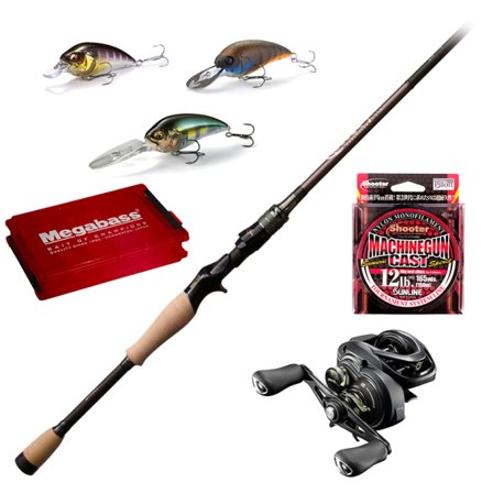 Megabass Orochi X10 F4-68XT Jabberwock Super-Z Crank Combo