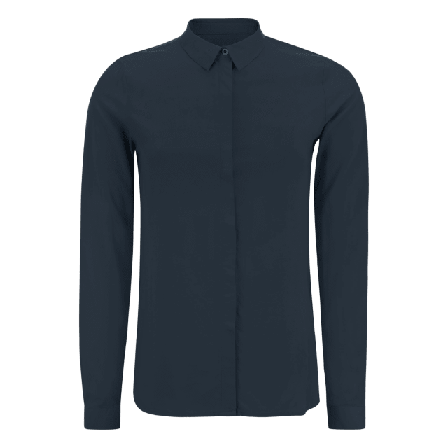 Soft Rebels Srfreedom Ls Shirt Blusar Dam Blå M