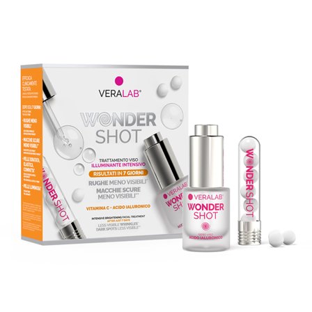 Veralab Trattamento Viso Wonder Shot 15ml - Cofanetto Idratante