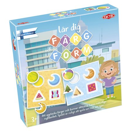 Lär Dig Färg och Form Barnspel Spil