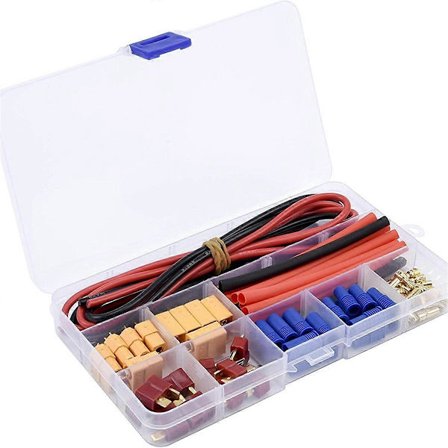 T-kontakt / XT60 / EC3 Hane & Hona Kontaktadapter