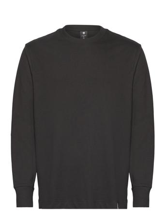 Essential Loose R T L\S T-shirts Long-sleeved Svart G-Star RAW*Betinget Tilbud