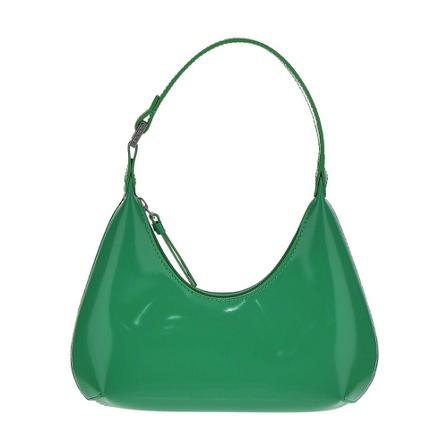 By Far, Baby Amber Bag Groen, Dames, Maat:ONE Size