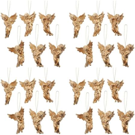 Julängel Ornament Mini Ängel Sherub Julgransdekorationer KLB