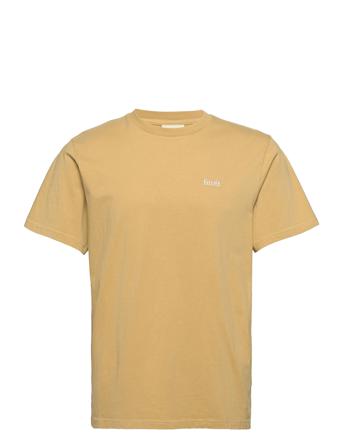Air T-Shirt - Black T-shirts Short-sleeved Keltainen Forét