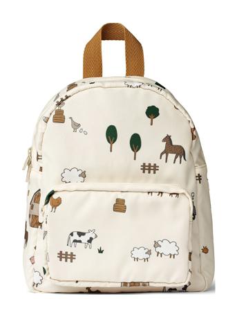 Allan Backpack Accessories Bags Backpacks Creme Liewood*Betinget Tilbud