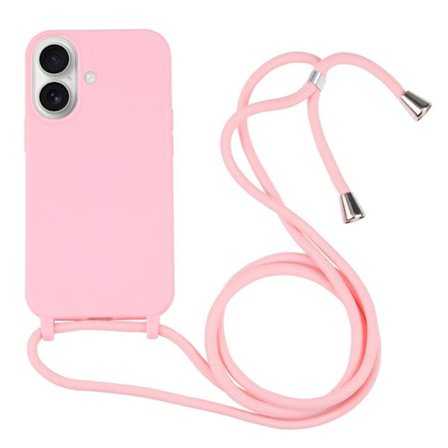 iPhone 17 Skal - Candyfärger med Lanyard