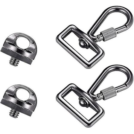 Hurtig installasjon metallskruer og Slr kameraskulderstroppkroksett for kamerahalsstropptilbehør