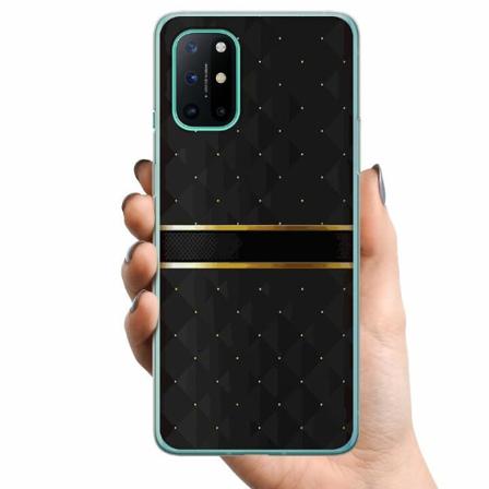 Oneplus 8t Tpu Mobilskal Golden Stripes