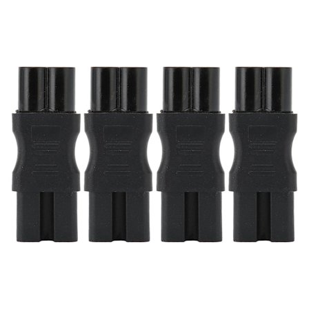 IEC320 C6 till IEC320 C15 Konverter 10A 250V 2.5A 250V Strömkabel Adapter Kontakt för UPS Datoruttag 4st