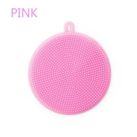 Multifunktion Silicone Skål Skål Rengøring Børste Skure Pad Gryde Pande Vaske børster