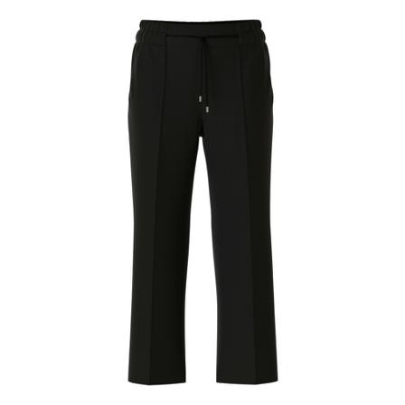 Marc Cain, Wide Trousers Czarny, Kobieta, Rozmiar: L
