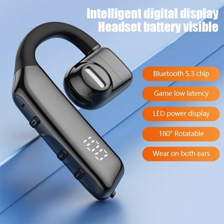 Business Wireless Headset Bluetooth-kompatibelt Hea