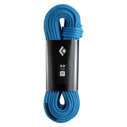 Black Diamond 9.9 Climbing Rope 60m Mountaineering equipment Blue 60M