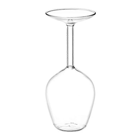 Long Stem Upside Down Wine Glass Funny Unique Wine Glasses with Foot Upside Down Long Stem Wine Glass Transparent