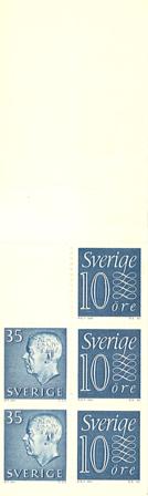 Sverige 1962 - AFA H14 - Frimærkehæfte - Postfrisk