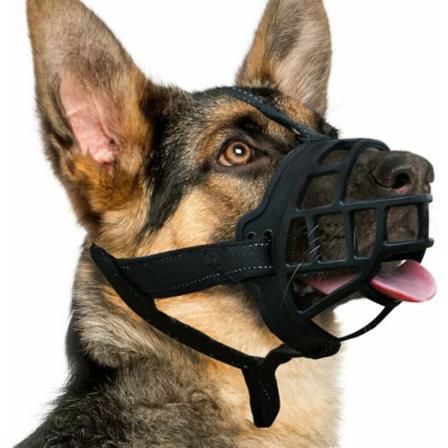 Hunde munnkurv, Silikon munnkurv for små, mellomstore og store hunder, Sof