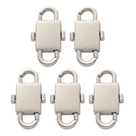 stk Kæde Forkorter Kædeled Lille Klips Forkort Taske Kædelængde Dele Sølv[mo]