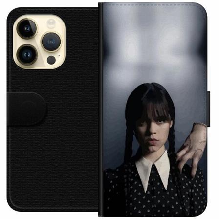 Apple Iphone 14 Pro Plånboksfodral Wednesday Addams