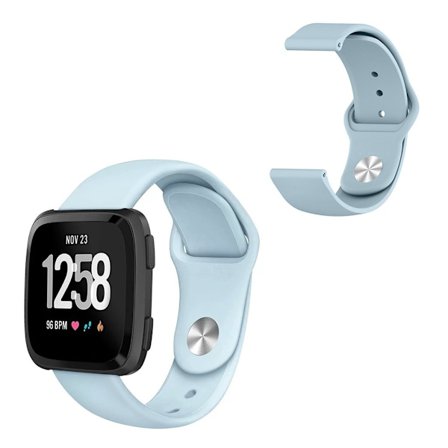 Fitbit Versa 2 / Versa Lite silicone watch band - Baby Blue