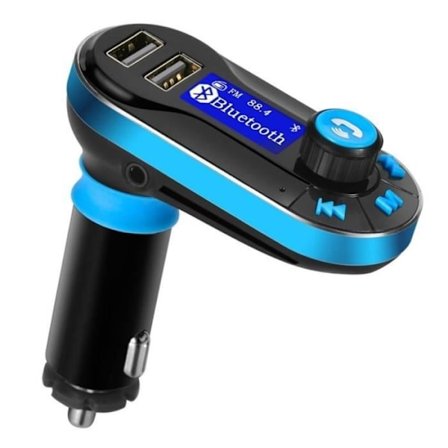 FM-sändare Bluetooth Auto Bil Handsfree MP3 Musik Radio Adapter