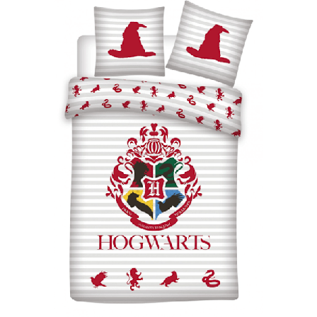 Harry Potter Hatt Sängkläder Set 140×200 cm, 70×90 cm